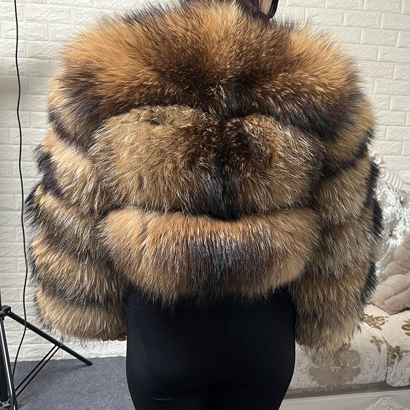 حجم كبير بلايز البني الفراء Ma - مراجعة Winter Clothing Deals وسعره