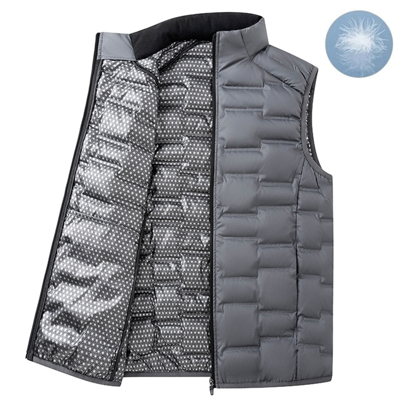 سترة رجالية شتوية جديدة من ريش - مراجعة Down Vest Ultralight وسعره