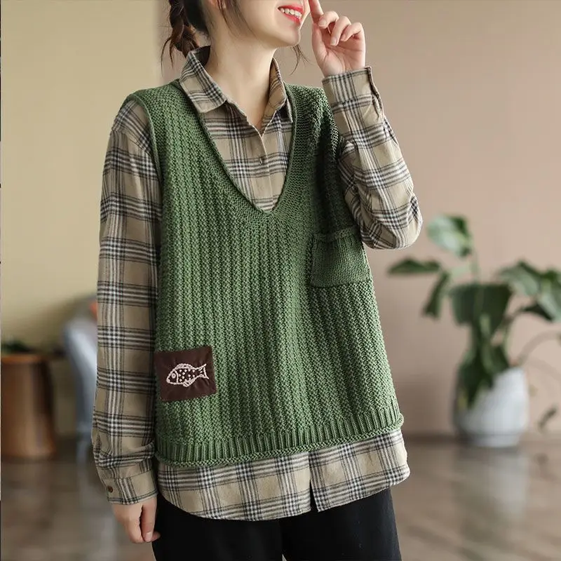 سترة نسائية محبوكة قصيرة بلون  - مراجعة Winter Clothing Offer وسعره