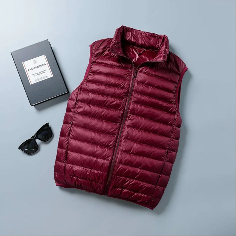 عالية الجودة رجل بطة أسفل سترة - مراجعة Down Vest Ultralight وسعره