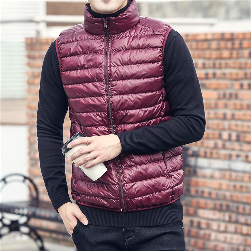 الرجال أكمام البخاخ السترات ،  - مراجعة Down Vest Ultralight وسعره