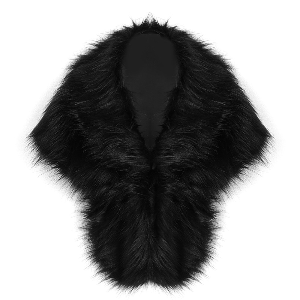 شال طويل من الفرو الصناعي بلون - مراجعة Winter Clothing Deals وسعره
