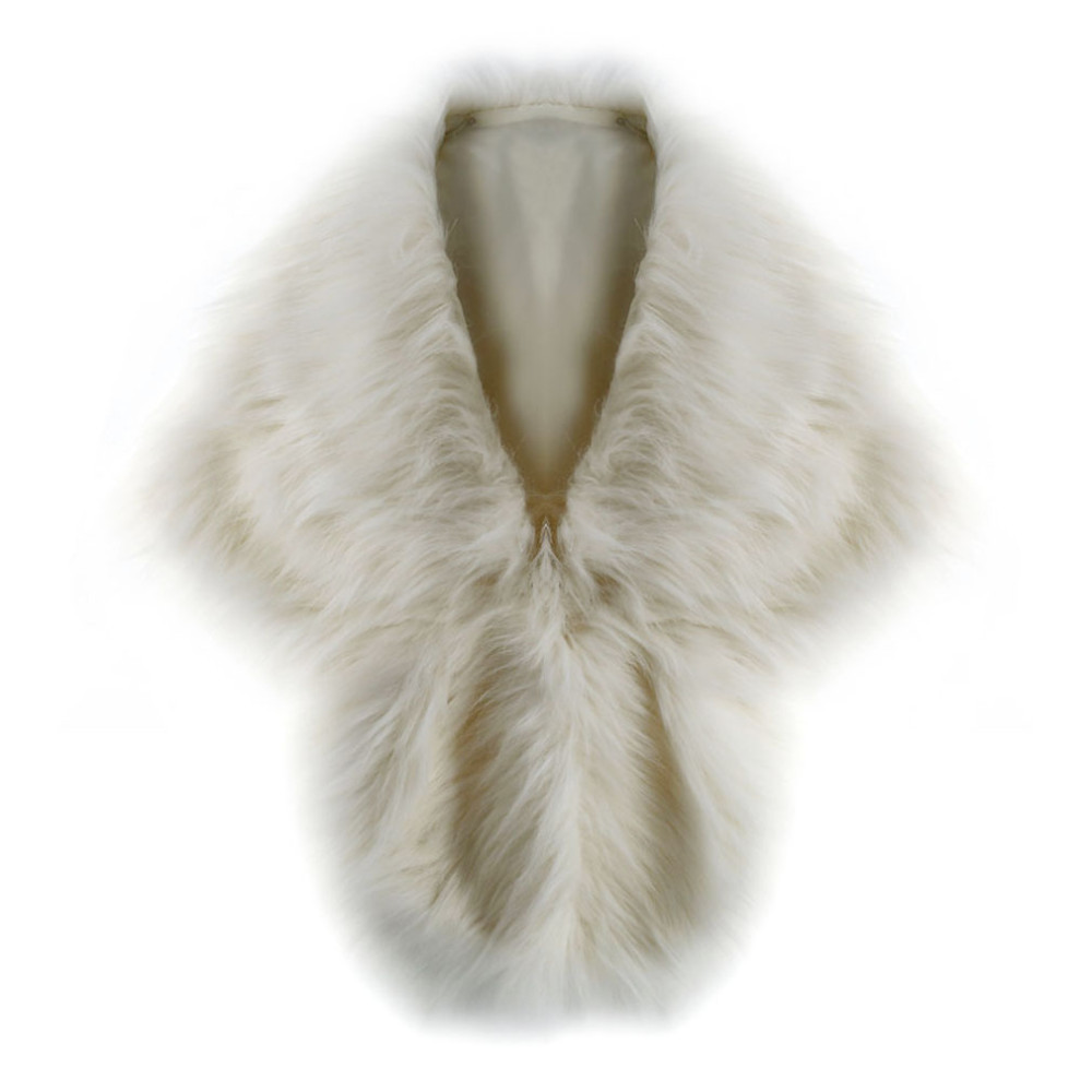 شال طويل من الفرو الصناعي بلون - مراجعة Winter Clothing Deals وسعره