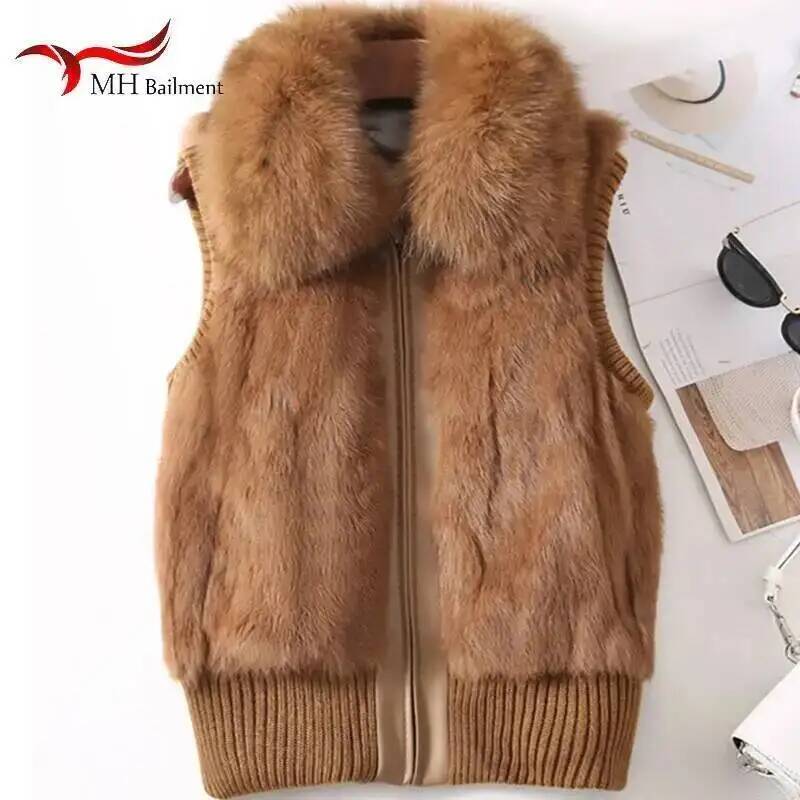 حقيقي الأرنب الفراء معطف للنسا - مراجعة Winter Clothing Offer وسعره
