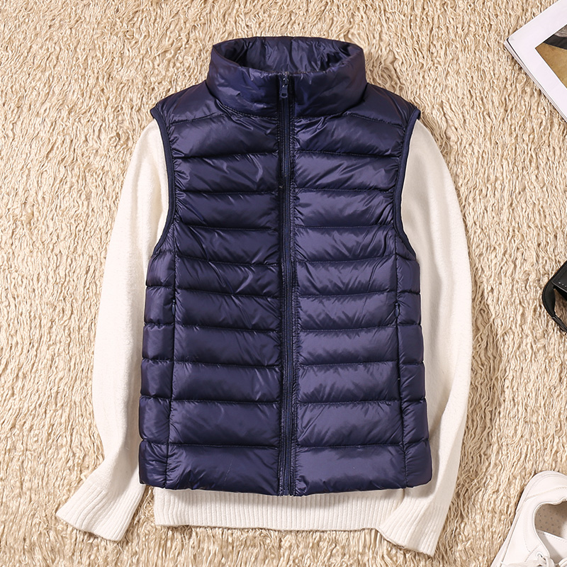 جديد إمرأة أكمام المرأة خفيفة  - مراجعة Down Vest Ultralight وسعره
