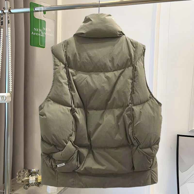سترات نسائية من الحرير الكوري  - مراجعة Down Vest Ultralight وسعره