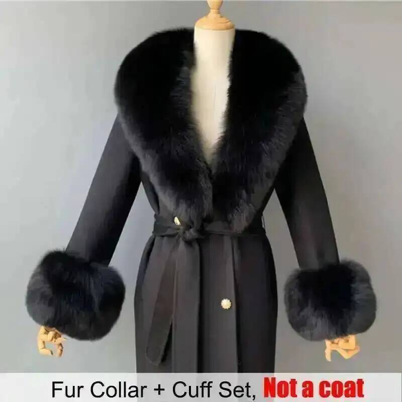 الفراء الحقيقي طوق والأصفاد مج - مراجعة Winter Clothing Deals وسعره