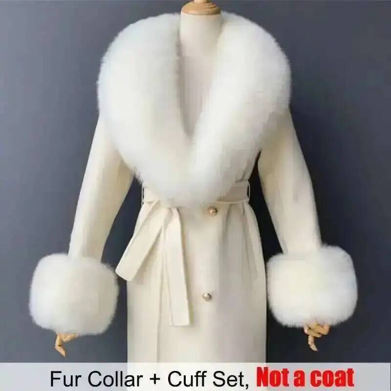 الفراء الحقيقي طوق والأصفاد مج - مراجعة Winter Clothing Deals وسعره