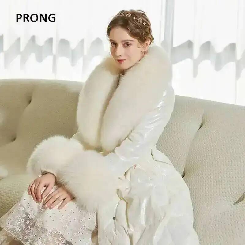الثعلب الفراء طوق معطف الشتاء  - مراجعة Winter Clothing Deals وسعره