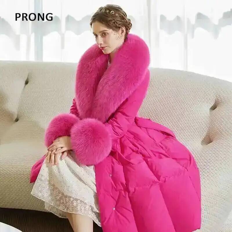 الثعلب الفراء طوق معطف الشتاء  - مراجعة Winter Clothing Deals وسعره