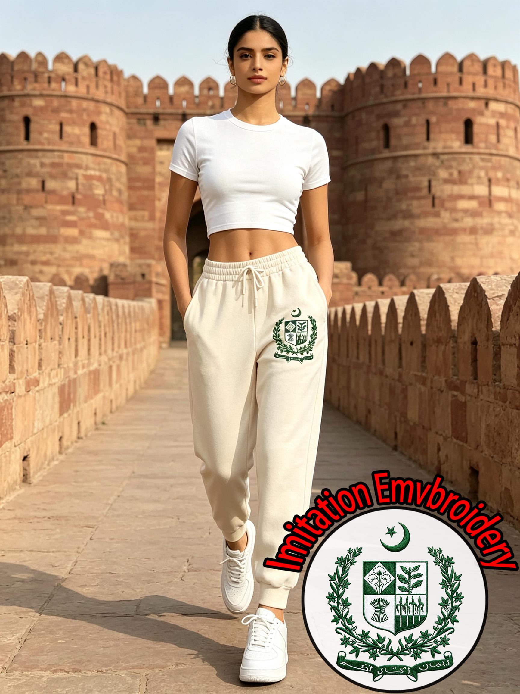 بنطلون جوجينج نسائي مطبوع بتطر - مراجعة Winter Clothing Women Pakistan وسعره