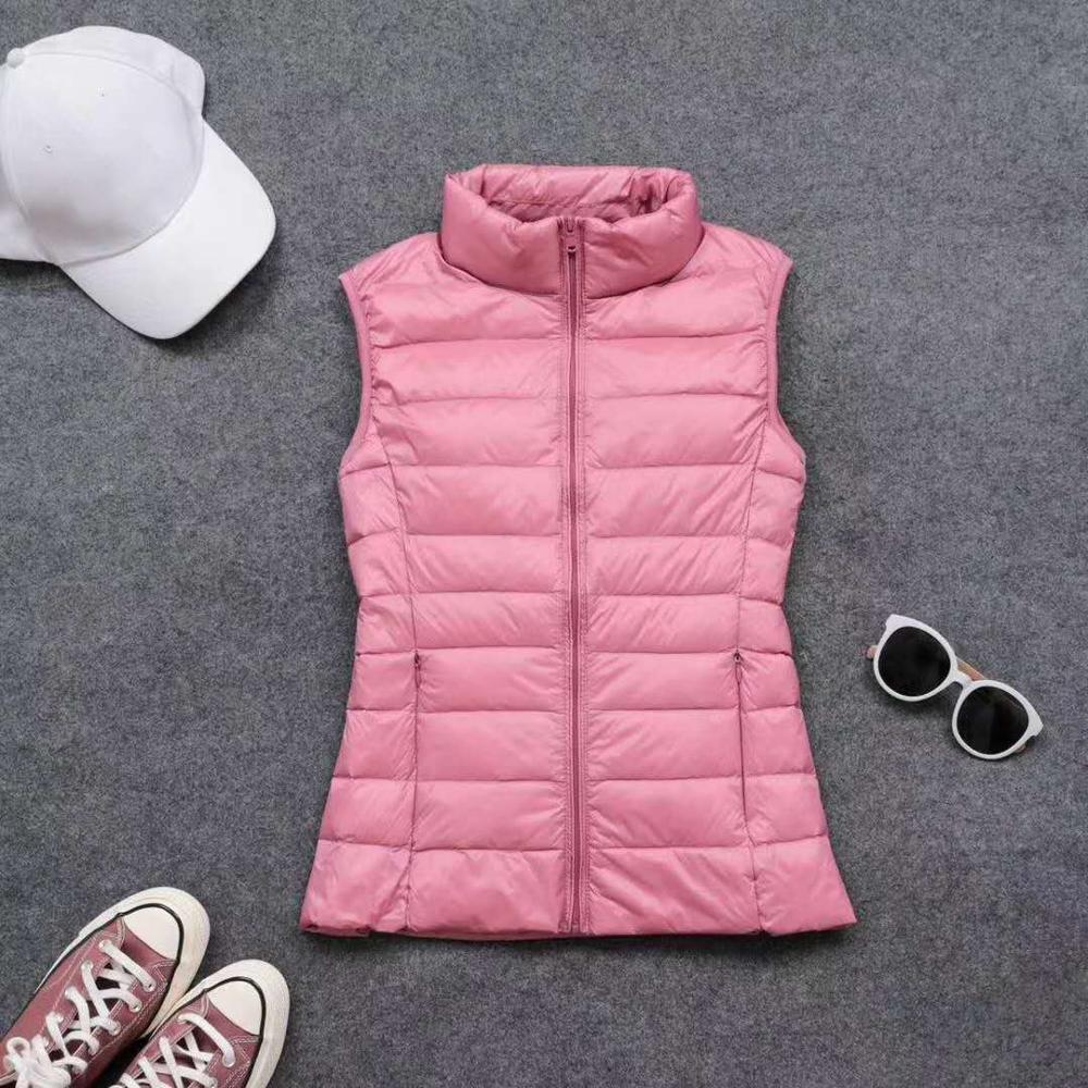 سترة نسائية للربيع والخريف 90% - مراجعة Down Vest Ultralight وسعره